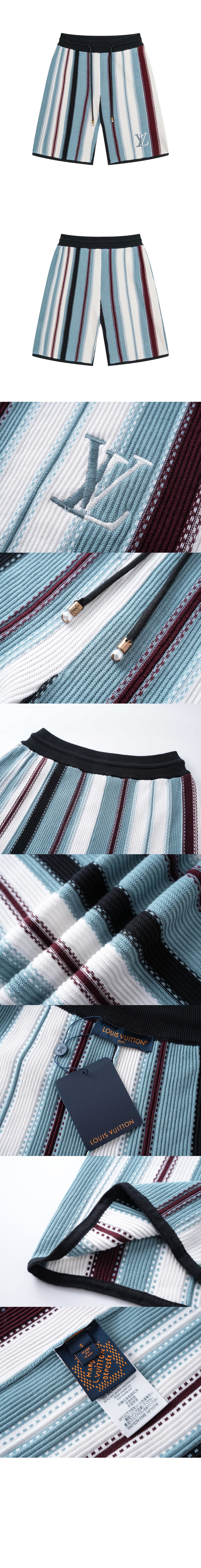 미러급레플리카사이트 | 명품레플리카 전문 쇼핑몰  | 퍼스트원 - 스트라이프드 크로셰 쇼츠 > 루이비통