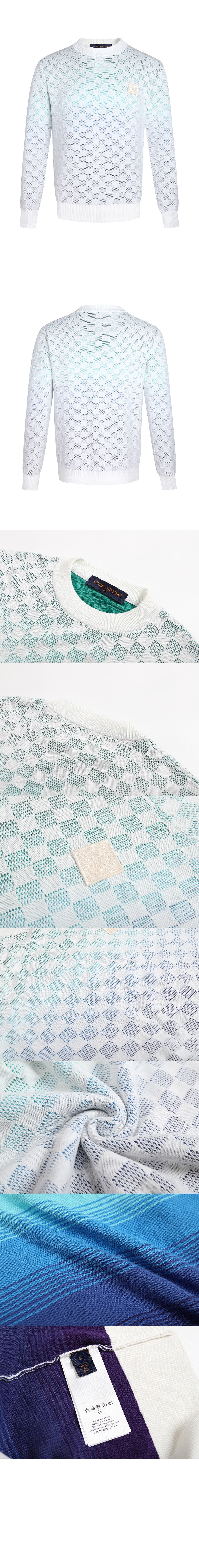 미러급레플리카사이트 | 명품레플리카 전문 쇼핑몰  | 퍼스트원 - 다미에 그라디언트 자카드 풀오버 > 루이비통