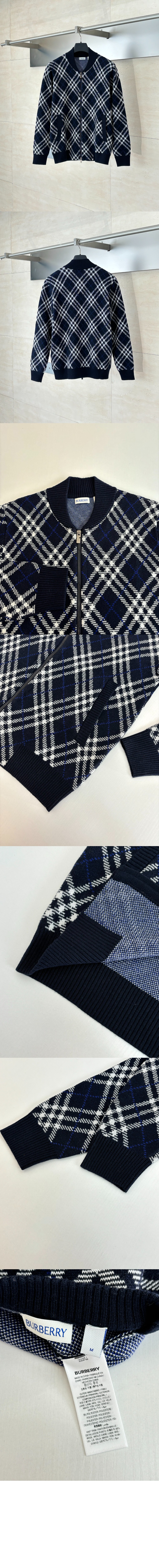 미러급레플리카사이트 | 명품레플리카 전문 쇼핑몰  | 퍼스트원 - 체크 울 블렌드 보머 재킷 > 버버리
