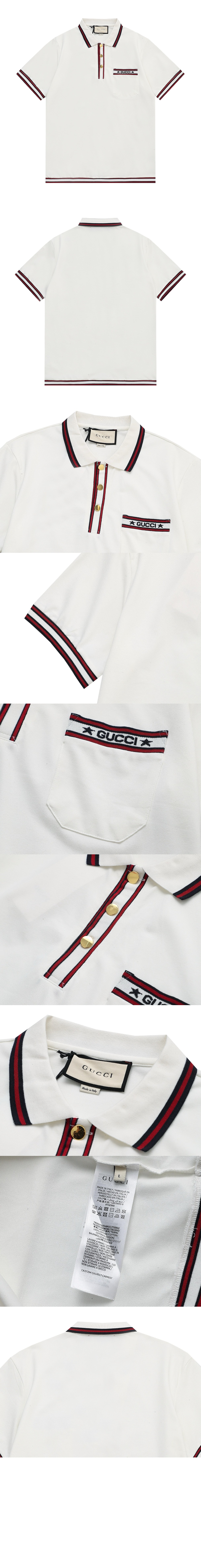 미러급레플리카사이트 | 명품레플리카 전문 쇼핑몰  | 퍼스트원 - 스트레치 비스코스 폴로 탑 > 구찌