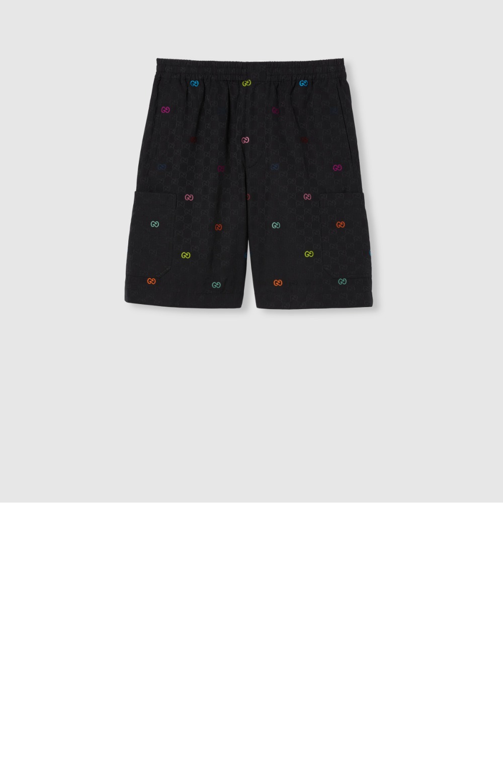 미러급레플리카사이트 | 명품레플리카 전문 쇼핑몰  | 퍼스트원 - GG 코튼 체크무늬 반바지 > 구찌