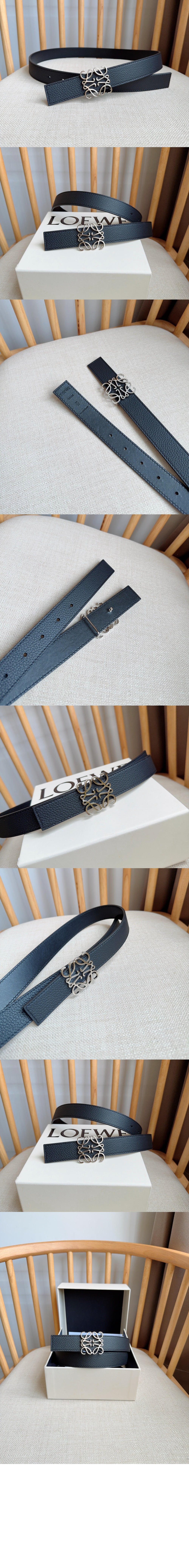 미러급레플리카사이트 | 명품레플리카 전문 쇼핑몰  | 퍼스트원 - 소프트 알갱이 소가죽 양면 아나그램 벨트 > 로에베