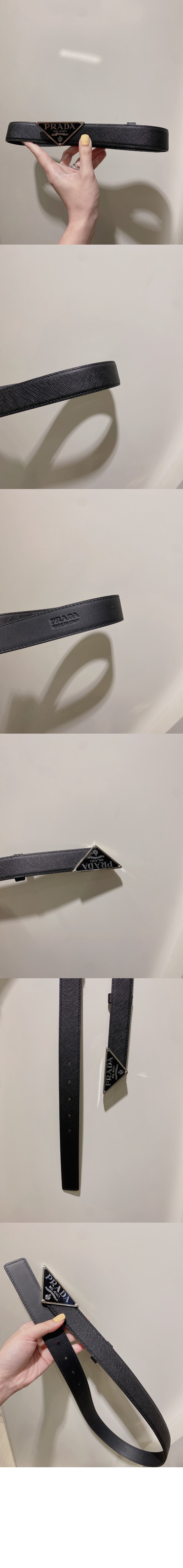 미러급레플리카사이트 | 명품레플리카 전문 쇼핑몰  | 퍼스트원 - 사피아노 벨트 삼각로고 2CM217 > 프라다