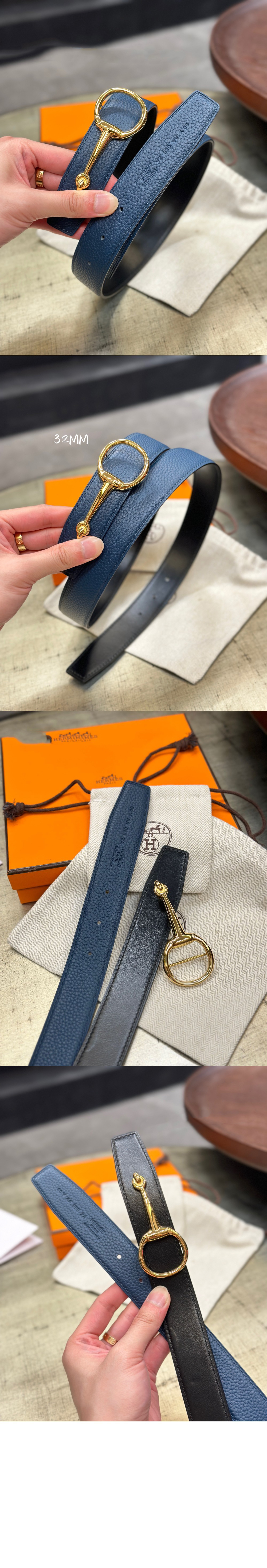 미러급레플리카사이트 | 명품레플리카 전문 쇼핑몰  | 퍼스트원 - Casaque 벨트 버클 리버서블 가죽 스트랩 > 에르메스