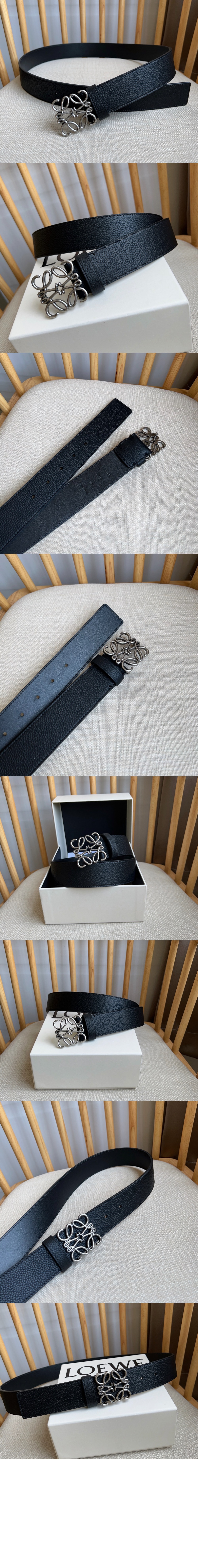 미러급레플리카사이트 | 명품레플리카 전문 쇼핑몰  | 퍼스트원 - 탄력 있는 갈은 송아지 가죽의 청키 애너그램 벨트 > 로에베