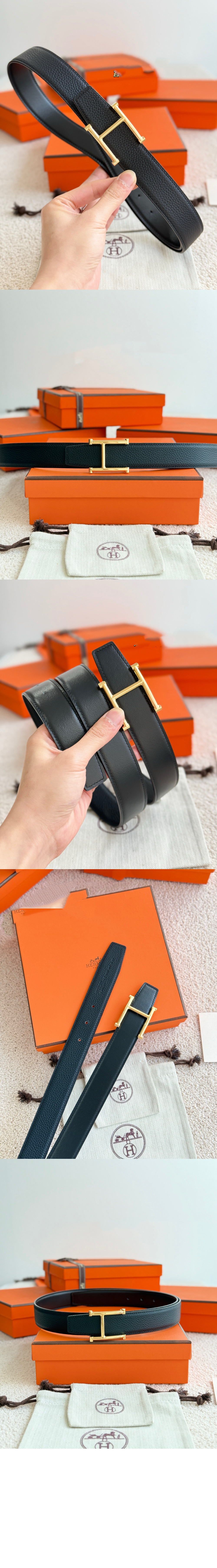 미러급레플리카사이트 | 명품레플리카 전문 쇼핑몰  | 퍼스트원 - Serif 벨트 버클 리버서블 가죽 스트랩 > 에르메스