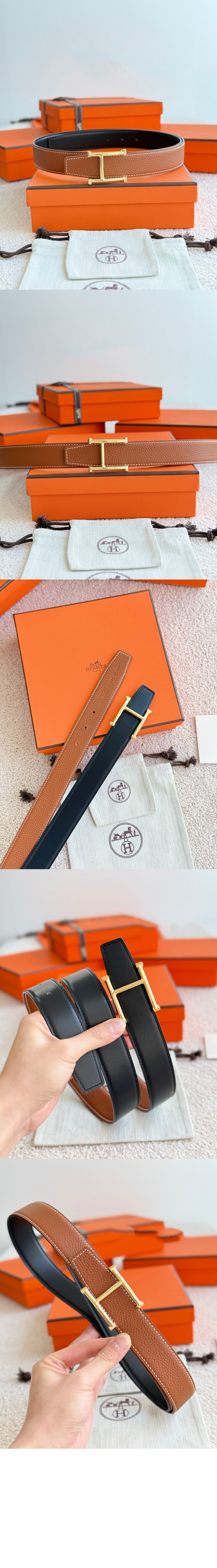 미러급레플리카사이트 | 명품레플리카 전문 쇼핑몰  | 퍼스트원 - Serif 벨트 버클 리버서블 가죽 스트랩 > 에르메스