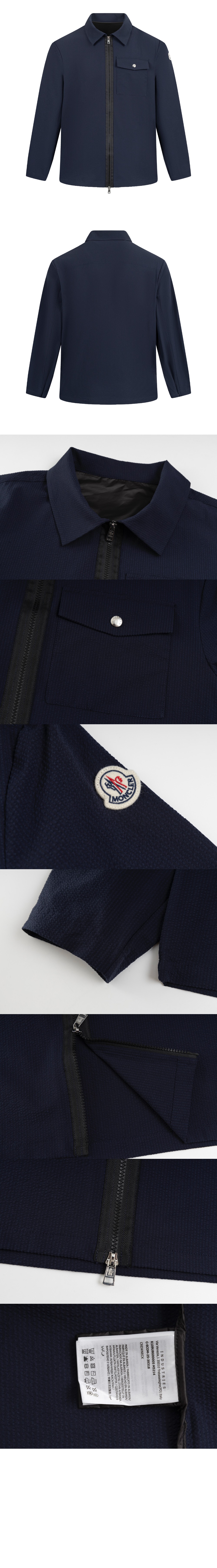 미러급레플리카사이트 | 명품레플리카 전문 쇼핑몰  | 퍼스트원 - 시어서커 셔츠 재킷 > 몽클레어