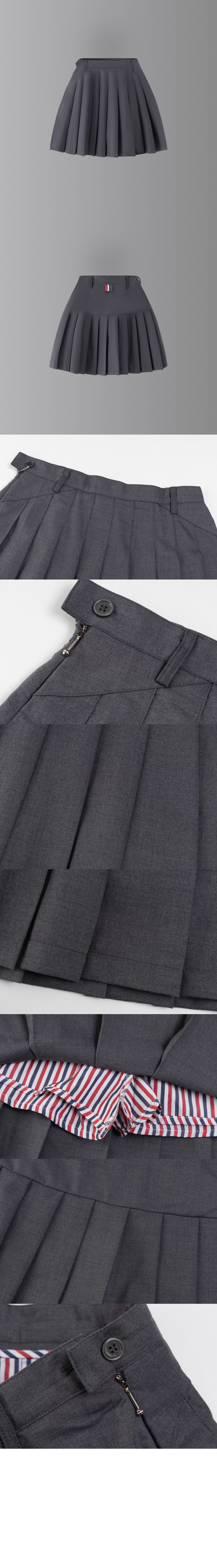 미러급레플리카사이트 | 명품레플리카 전문 쇼핑몰  | 퍼스트원 - 클래식 솔리드 스커트 > 톰브라운