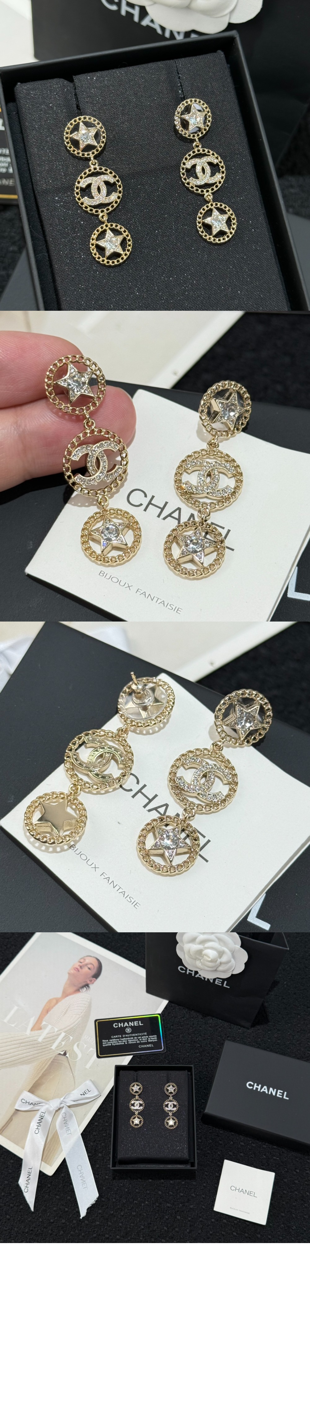 미러급레플리카사이트 | 명품레플리카 전문 쇼핑몰  | 퍼스트원 - 펜던트 이어링 ABG334 > 샤넬