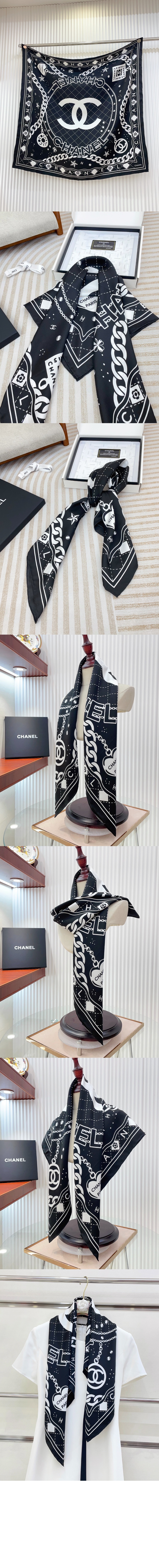 미러급레플리카사이트 | 명품레플리카 전문 쇼핑몰  | 퍼스트원 - 스퀘어 스카프 AA8095 > 샤넬