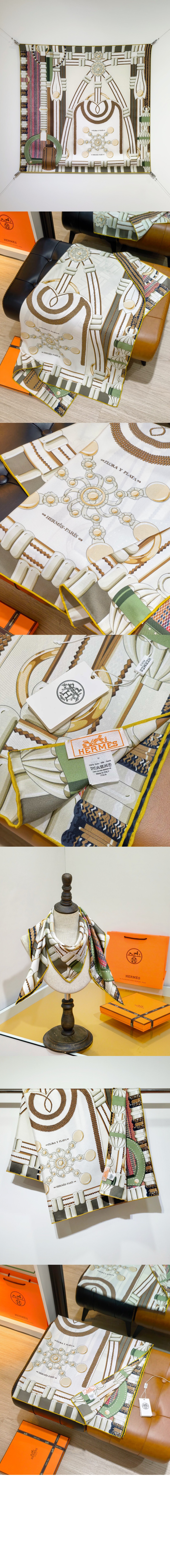 미러급레플리카사이트 | 명품레플리카 전문 쇼핑몰  | 퍼스트원 - Flora y Plata 스카프 90 > 에르메스