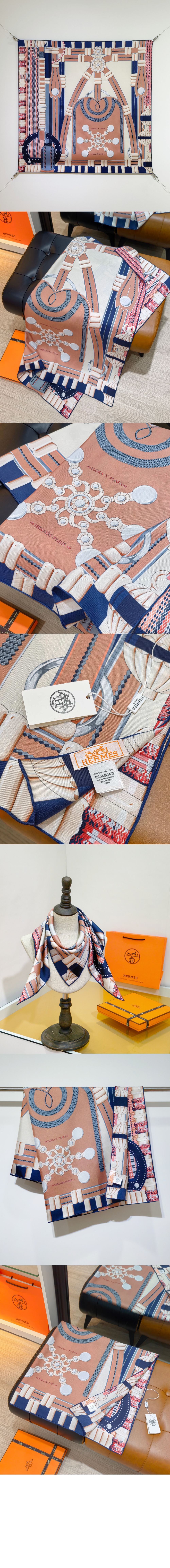 미러급레플리카사이트 | 명품레플리카 전문 쇼핑몰  | 퍼스트원 - Flora y Plata 스카프 90 > 에르메스