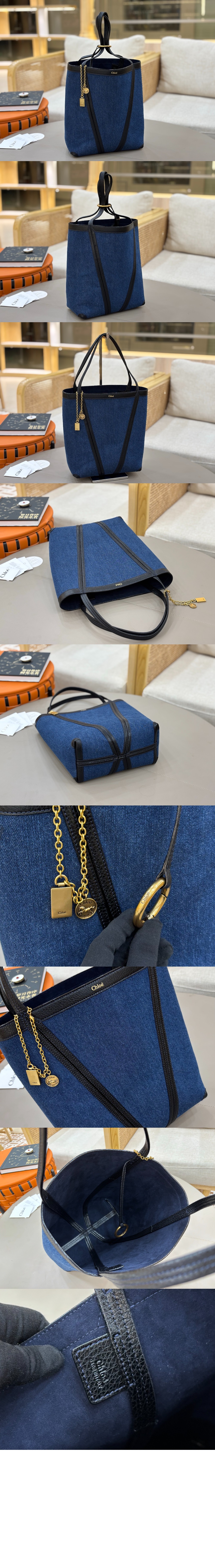 미러급레플리카사이트 | 명품레플리카 전문 쇼핑몰  | 퍼스트원 - 데님 Spin 토트백 AS811 > 끌로에