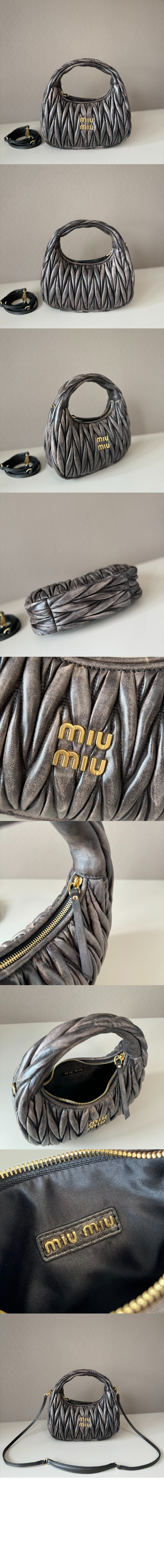 미러급레플리카사이트 | 명품레플리카 전문 쇼핑몰  | 퍼스트원 - 완더 마테라쎄 나파 가죽백 5BC125 > 미우미우