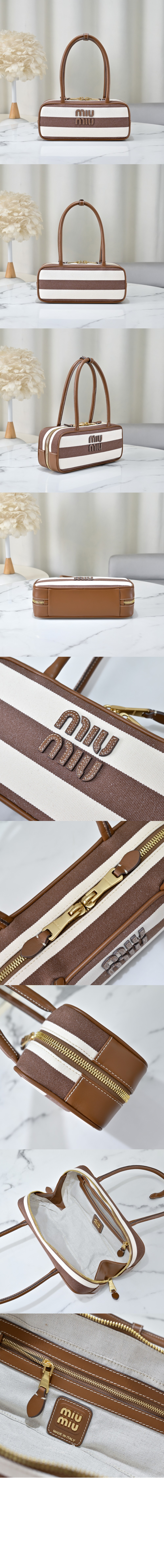 미러급레플리카사이트 | 명품레플리카 전문 쇼핑몰  | 퍼스트원 - 캔버스 및 가죽 보백 5BB173 > 미우미우