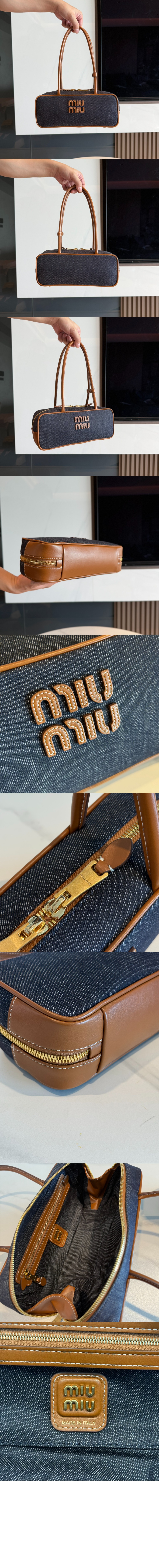 미러급레플리카사이트 | 명품레플리카 전문 쇼핑몰  | 퍼스트원 - 보 데님백 5BB173 > 미우미우