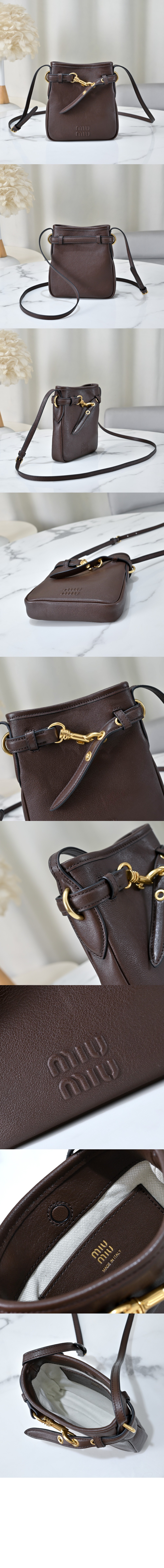 미러급레플리카사이트 | 명품레플리카 전문 쇼핑몰  | 퍼스트원 - 나파 가죽 파우치 5NR461 > 미우미우