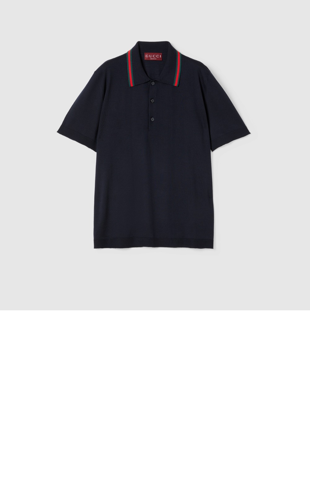 미러급레플리카사이트 | 명품레플리카 전문 쇼핑몰  | 퍼스트원 - 웹 울 니트 폴로 셔츠 > 구찌