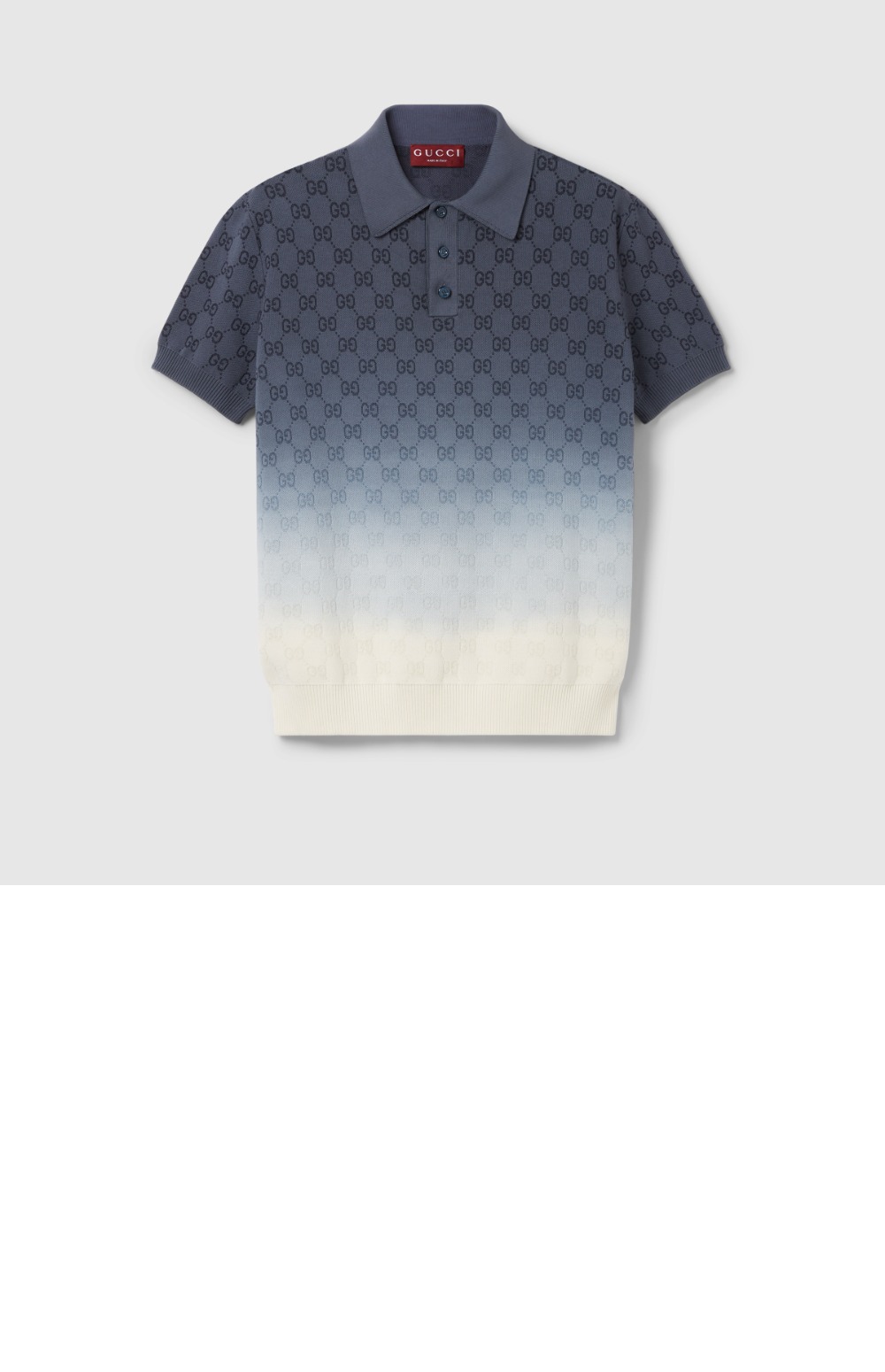 미러급레플리카사이트 | 명품레플리카 전문 쇼핑몰  | 퍼스트원 - GG 코튼 니트 자카드 폴로 티셔츠 > 구찌