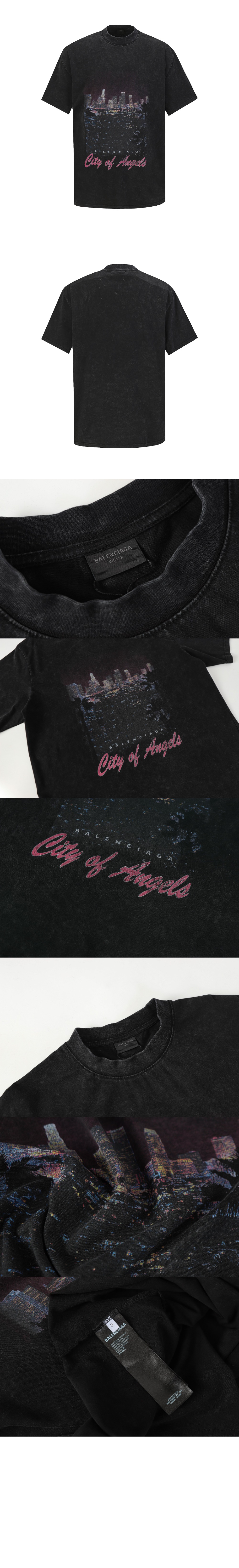 미러급레플리카사이트 | 명품레플리카 전문 쇼핑몰  | 퍼스트원 - 시티 오브 엔젤스 미디엄 핏 티셔츠 > 발렌시아가