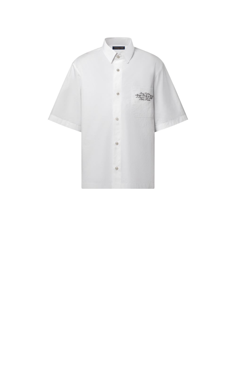 미러급레플리카사이트 | 명품레플리카 전문 쇼핑몰  | 퍼스트원 - 엠벨리시드 쇼트 슬리브드 셔츠 > 루이비통