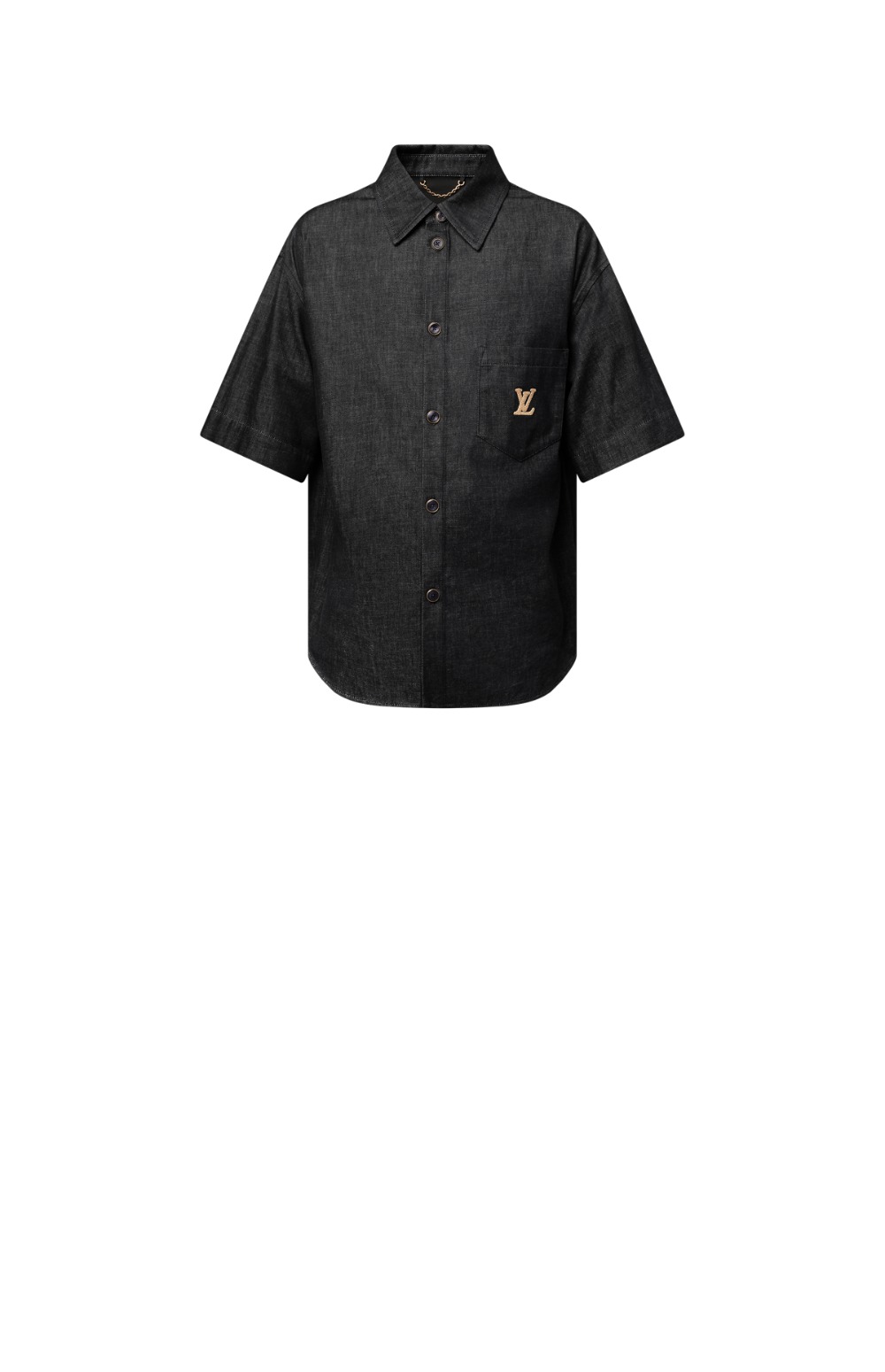 미러급레플리카사이트 | 명품레플리카 전문 쇼핑몰  | 퍼스트원 - 쇼트 슬리브드 샴브레이 셔츠 > 루이비통