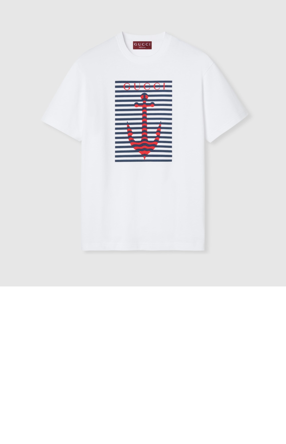 미러급레플리카사이트 | 명품레플리카 전문 쇼핑몰  | 퍼스트원 - 프린트 코튼 저지 티셔츠 > 구찌