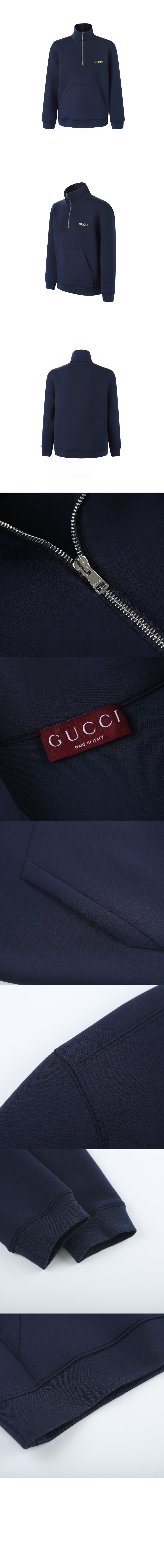 미러급레플리카사이트 | 명품레플리카 전문 쇼핑몰  | 퍼스트원 - 패치 저지 하프 지퍼 재킷 > 구찌