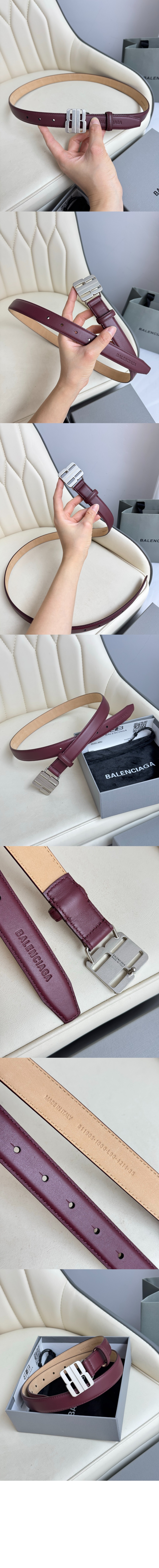 미러급레플리카사이트 | 명품레플리카 전문 쇼핑몰  | 퍼스트원 - 나노 블랙 유광 얇은 소가죽 벨트 829005 > 발렌시아가