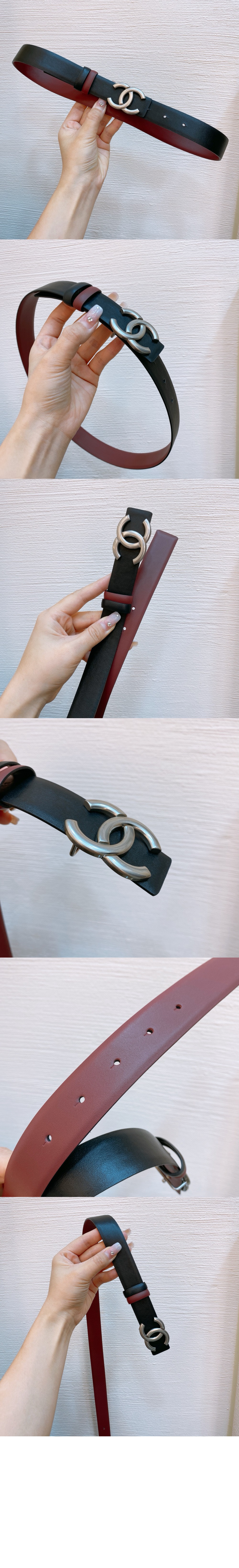 미러급레플리카사이트 | 명품레플리카 전문 쇼핑몰  | 퍼스트원 - 소가죽 가죽 밴드 A73462 > 샤넬