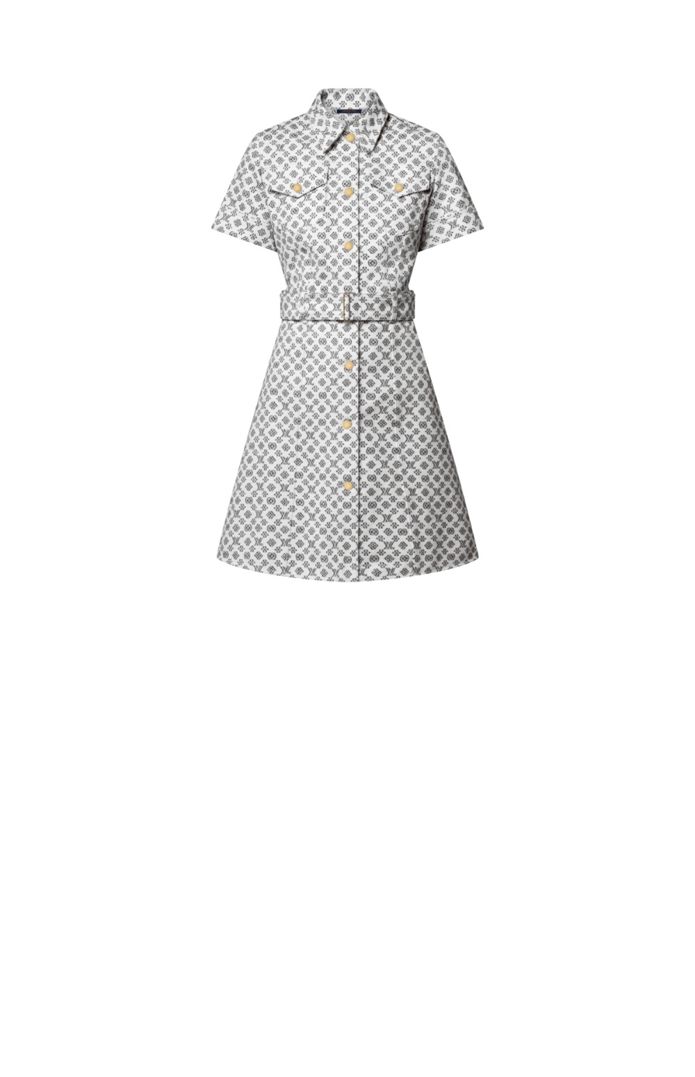 미러급레플리카사이트 | 명품레플리카 전문 쇼핑몰  | 퍼스트원 - 블러리 모노그램 셔츠 드레스 > 루이비통