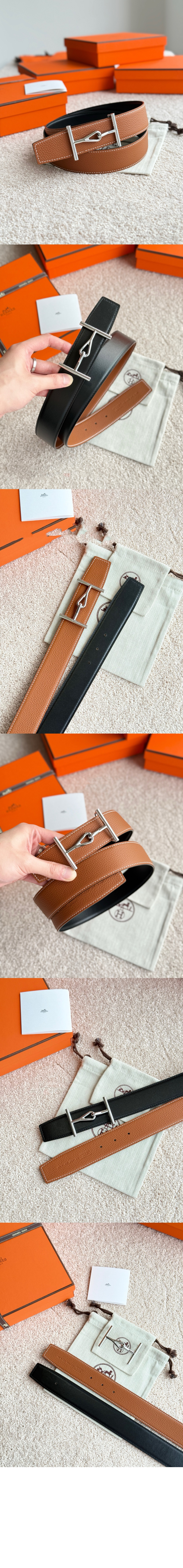미러급레플리카사이트 | 명품레플리카 전문 쇼핑몰  | 퍼스트원 - Jumbo 벨트 버클 리버서블 가죽 스트랩 > 에르메스