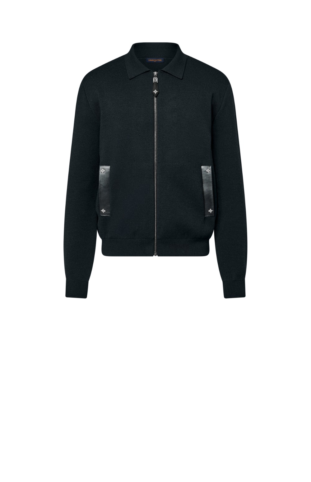 미러급레플리카사이트 | 명품레플리카 전문 쇼핑몰  | 퍼스트원 - 니트 블루종 위드 레더 디테일 > 루이비통