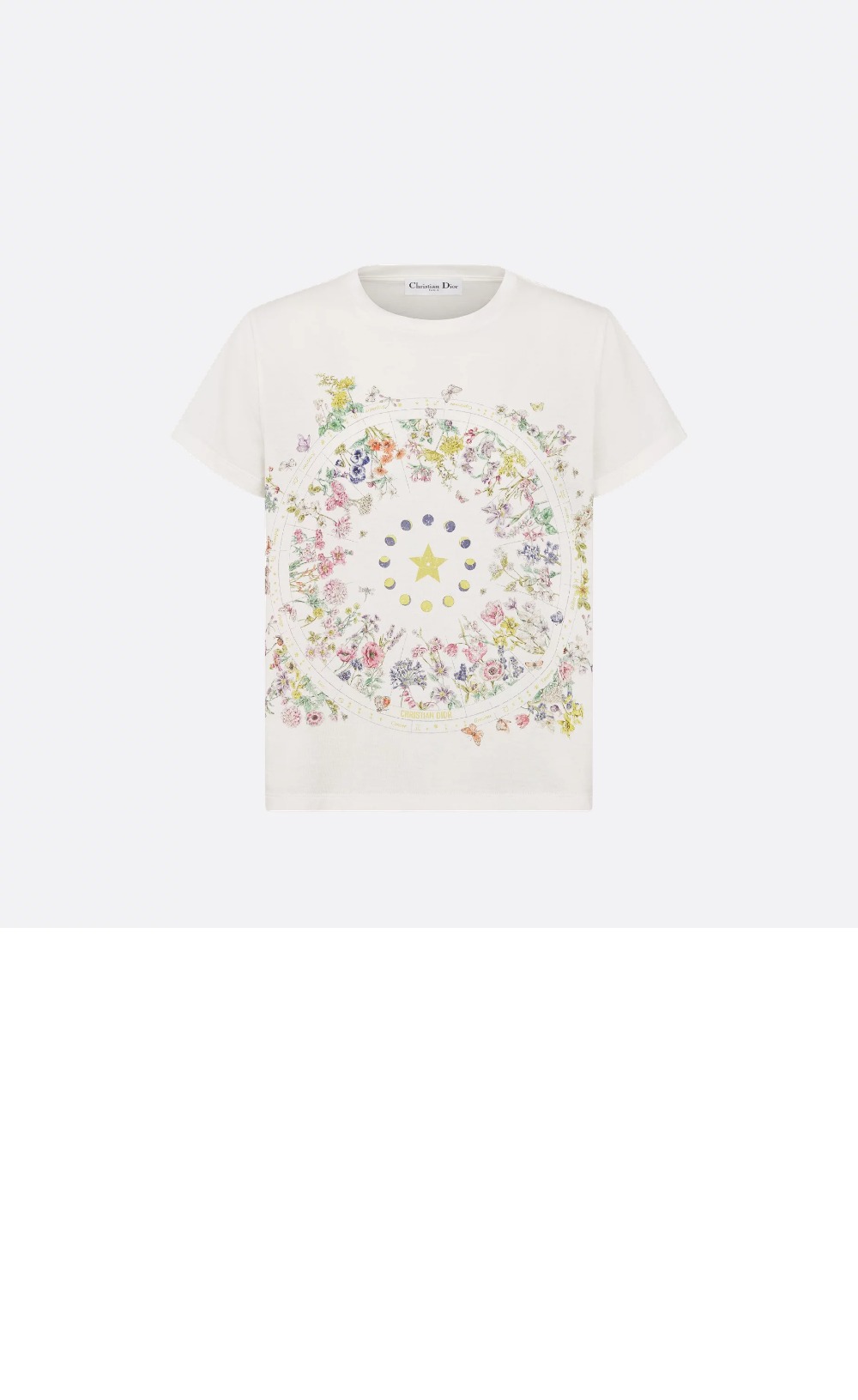 미러급레플리카사이트 | 명품레플리카 전문 쇼핑몰  | 퍼스트원 - 별자리 꽃무늬 티셔츠 > 디올
