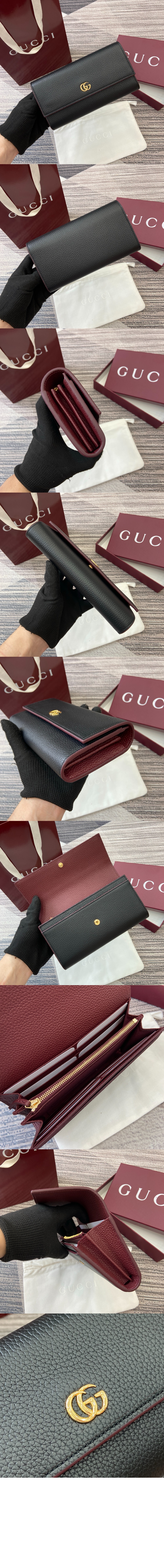 미러급레플리카사이트 | 명품레플리카 전문 쇼핑몰  | 퍼스트원 - GG 마몽 바이컬러 장지갑 456116 > 구찌