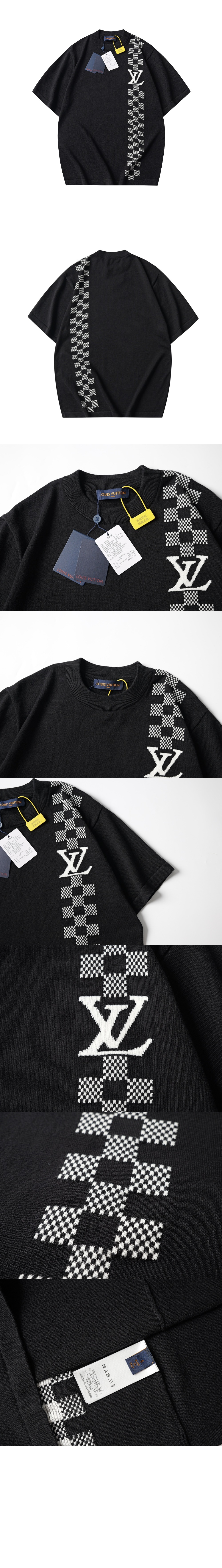 미러급레플리카사이트 | 명품레플리카 전문 쇼핑몰  | 퍼스트원 - 레이싱 플레드 니트 반팔 > 루이비통