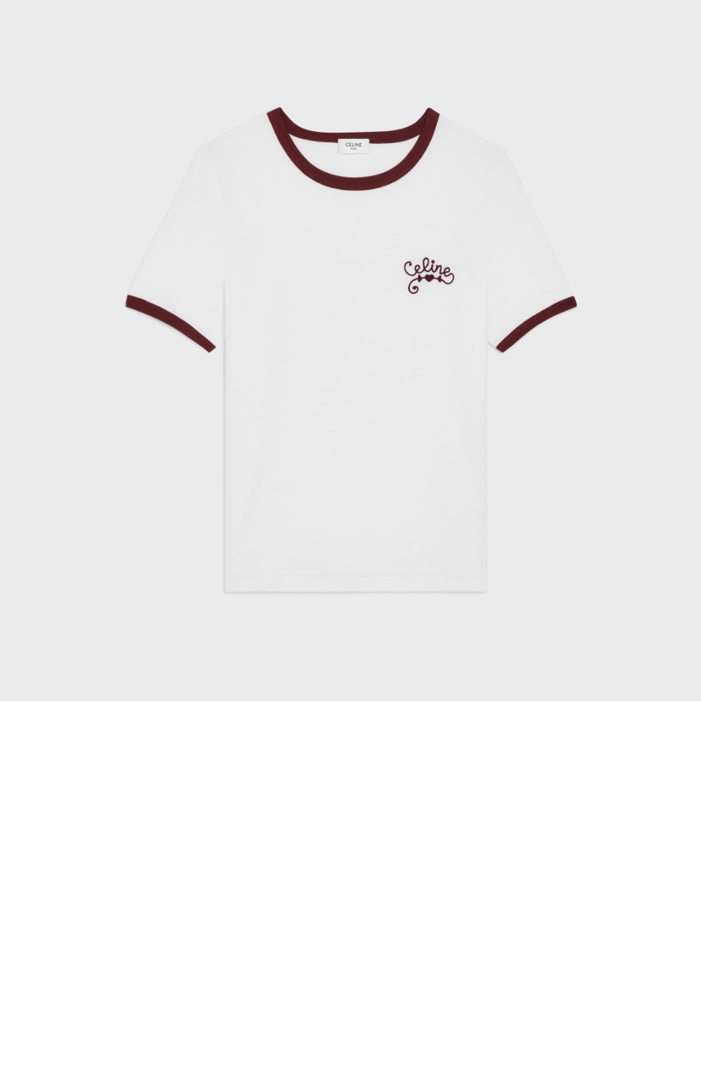 미러급레플리카사이트 | 명품레플리카 전문 쇼핑몰  | 퍼스트원 - 자수 티셔츠 > 셀린느