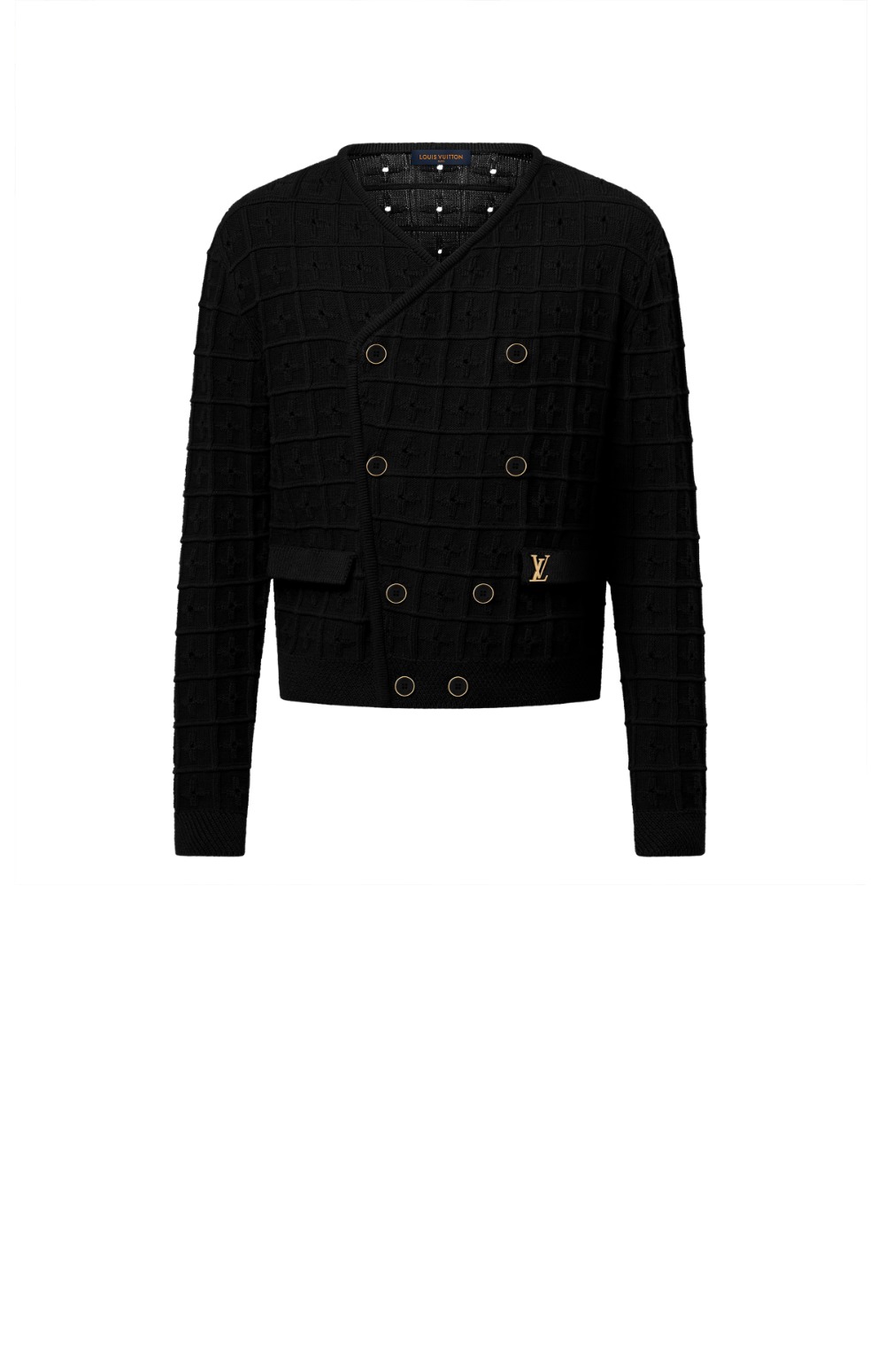 미러급레플리카사이트 | 명품레플리카 전문 쇼핑몰  | 퍼스트원 - 더블 브레스티드 니트 재킷 > 루이비통