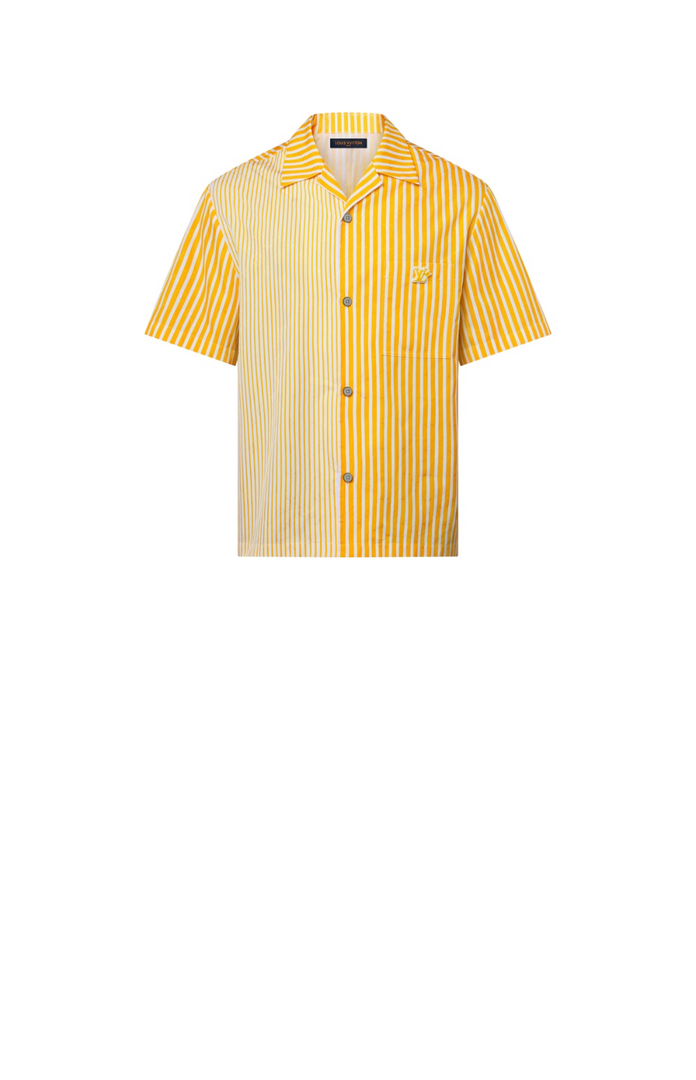미러급레플리카사이트 | 명품레플리카 전문 쇼핑몰  | 퍼스트원 - 모노그램 스트라이프드 패치워크 쇼트 슬리브드 셔츠 > 루이비통