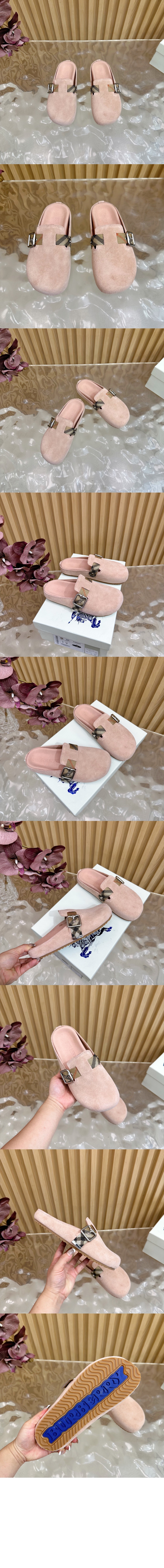 미러급레플리카사이트 | 명품레플리카 전문 쇼핑몰  | 퍼스트원 - 체크 스웨이드 어친 클로그 811339 > 버버리