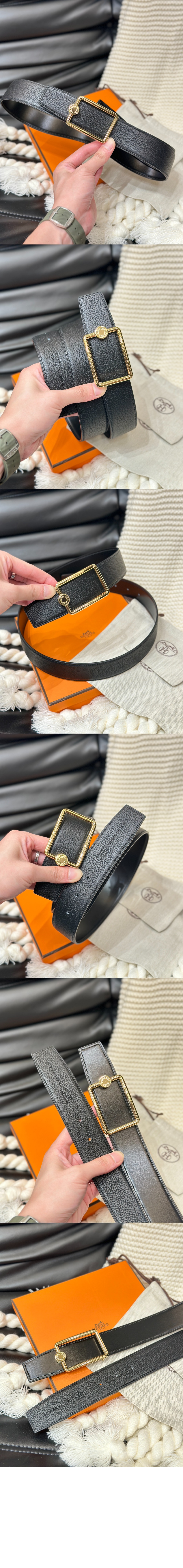 미러급레플리카사이트 | 명품레플리카 전문 쇼핑몰  | 퍼스트원 - 버클 양면 가죽 벨트 > 에르메스