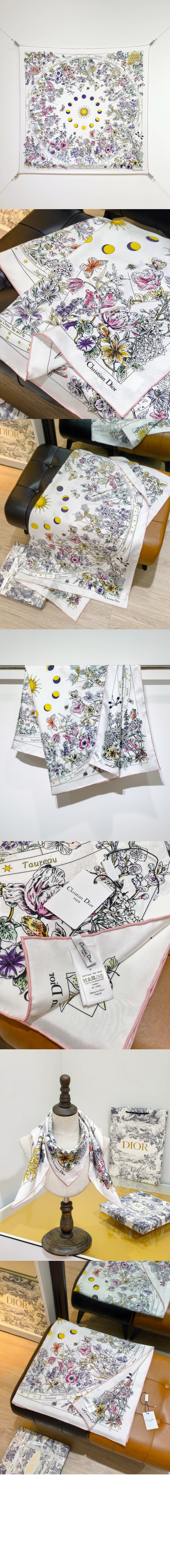 미러급레플리카사이트 | 명품레플리카 전문 쇼핑몰  | 퍼스트원 - Astral Flowers 90 스퀘어 스카프 55FWC > 디올