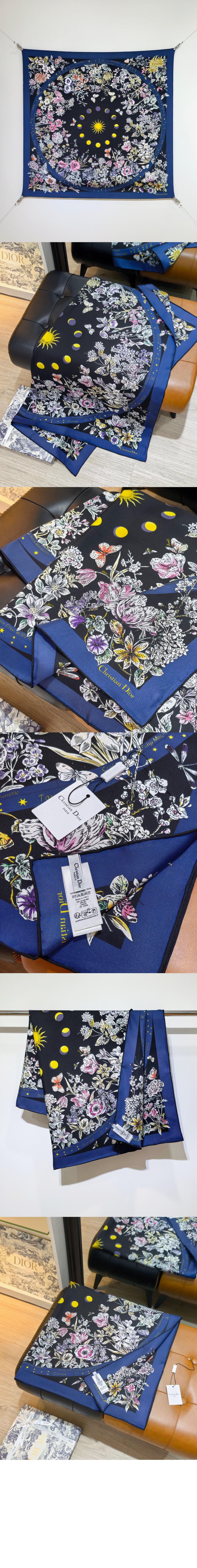 미러급레플리카사이트 | 명품레플리카 전문 쇼핑몰  | 퍼스트원 - Astral Flowers 90 스퀘어 스카프 55FWC > 디올