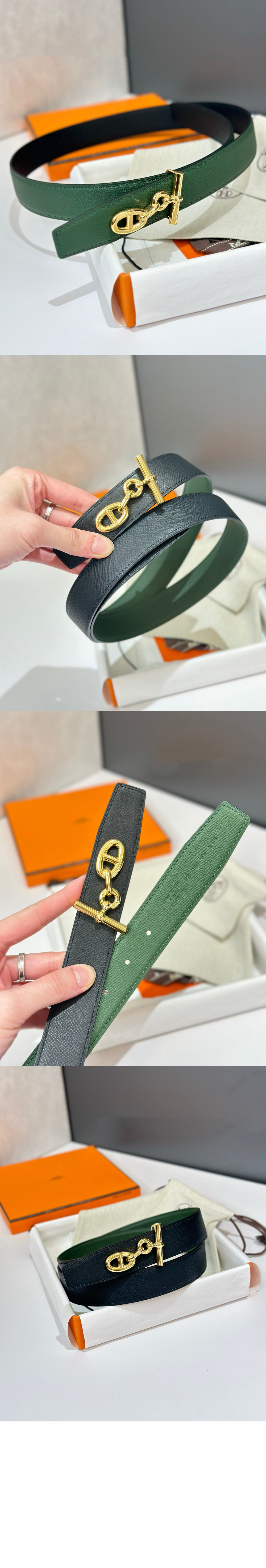 미러급레플리카사이트 | 명품레플리카 전문 쇼핑몰  | 퍼스트원 - Yachting 벨트 버클 리버서블 가죽 스트랩 > 에르메스