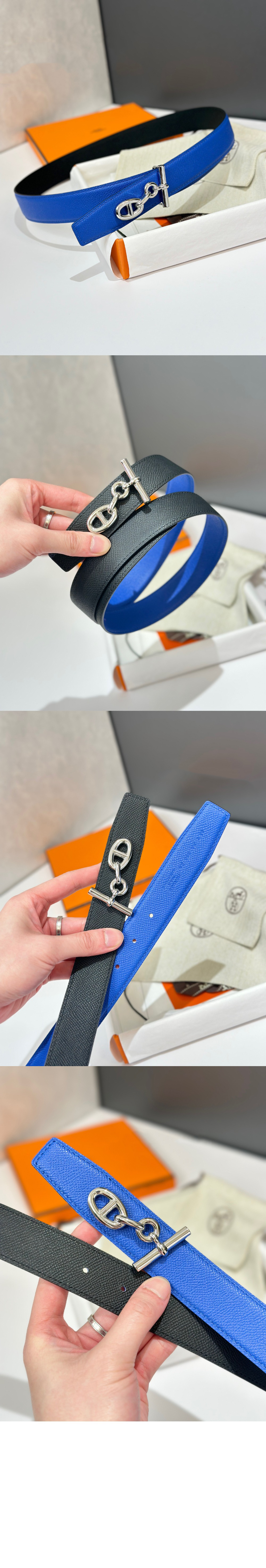 미러급레플리카사이트 | 명품레플리카 전문 쇼핑몰  | 퍼스트원 - Yachting 벨트 버클 리버서블 가죽 스트랩 > 에르메스