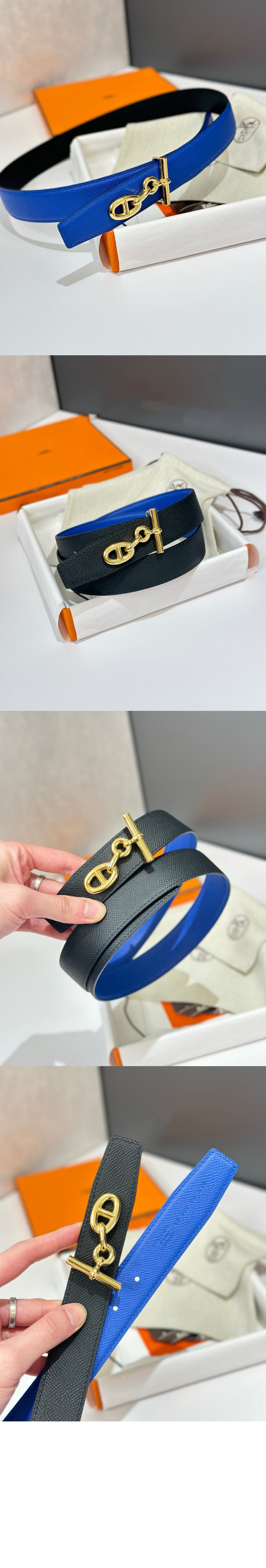 미러급레플리카사이트 | 명품레플리카 전문 쇼핑몰  | 퍼스트원 - Yachting 벨트 버클 리버서블 가죽 스트랩 > 에르메스