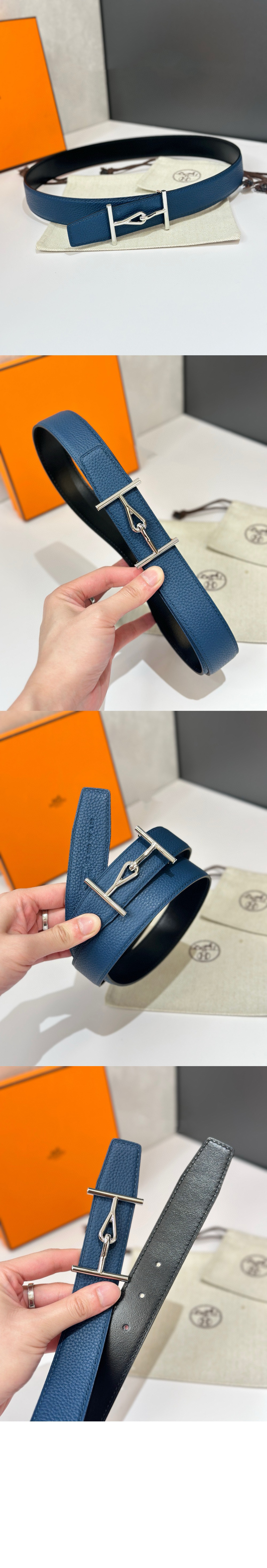 미러급레플리카사이트 | 명품레플리카 전문 쇼핑몰  | 퍼스트원 - Jumbo 벨트 버클 리버서블 가죽 스트랩 > 에르메스