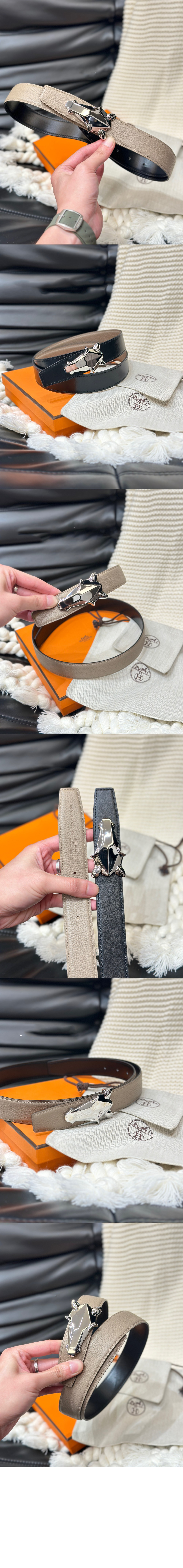 미러급레플리카사이트 | 명품레플리카 전문 쇼핑몰  | 퍼스트원 - Destrier 벨트 버클 리버서블 가죽 스트랩 > 에르메스