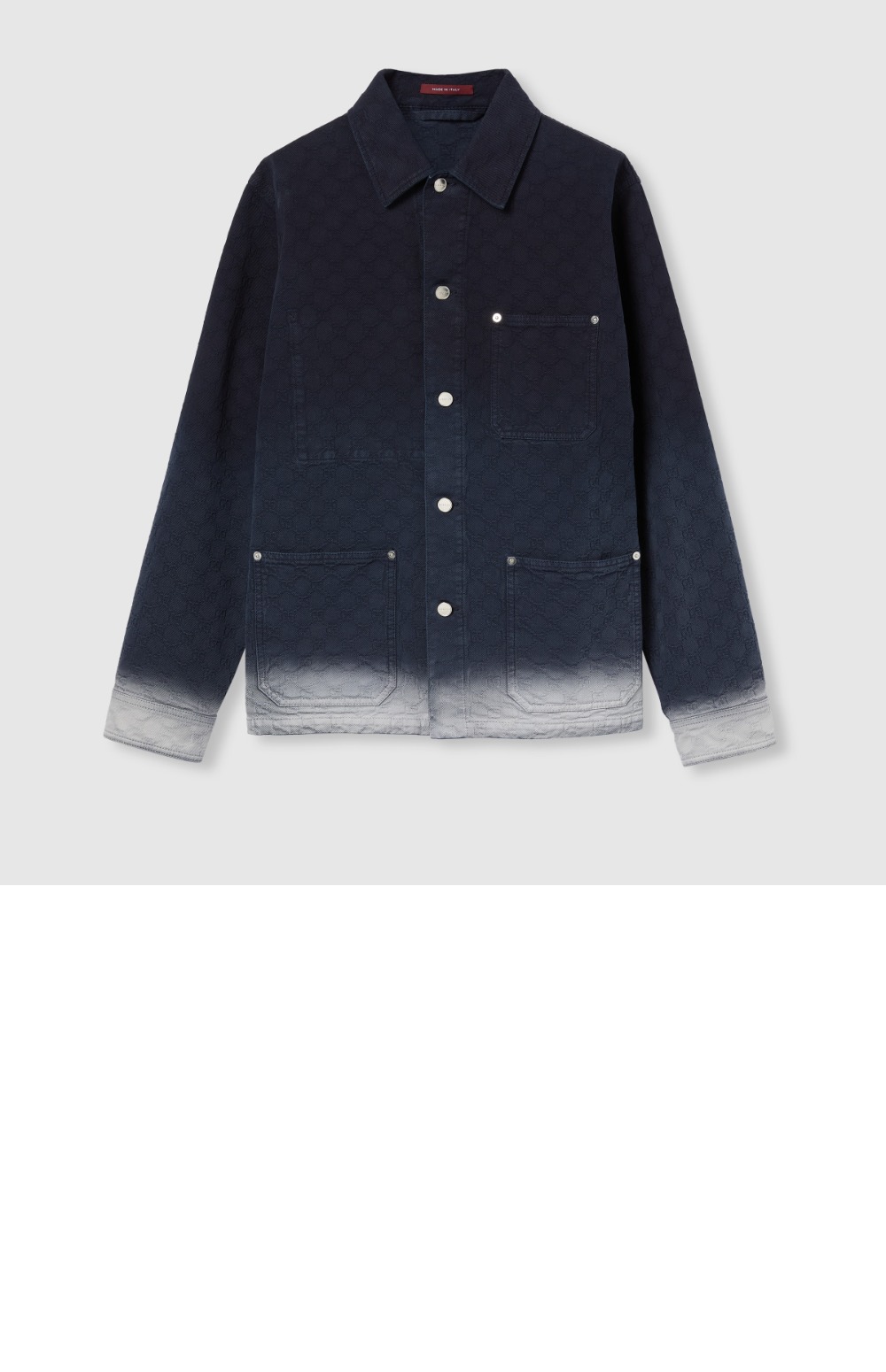 미러급레플리카사이트 | 명품레플리카 전문 쇼핑몰  | 퍼스트원 - 블리치 GG 코튼 데님 자카드 셔츠 > 구찌